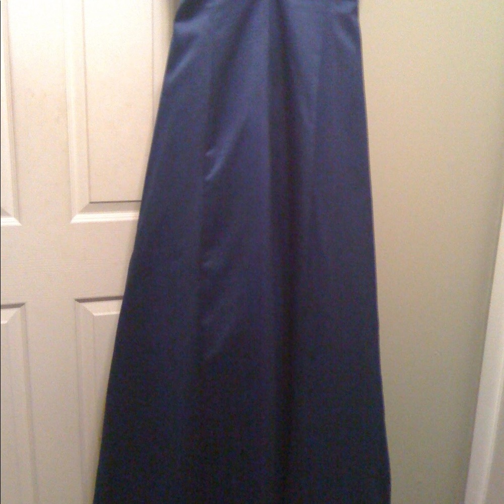 Strapless prom dress